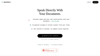 SpeakDocs